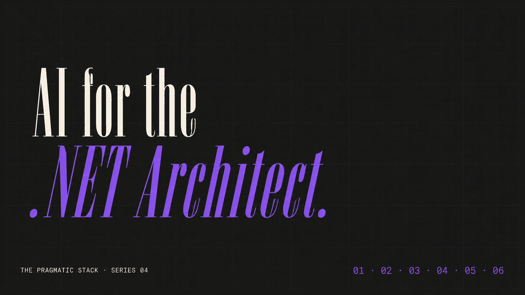 AI for the .NET Architect